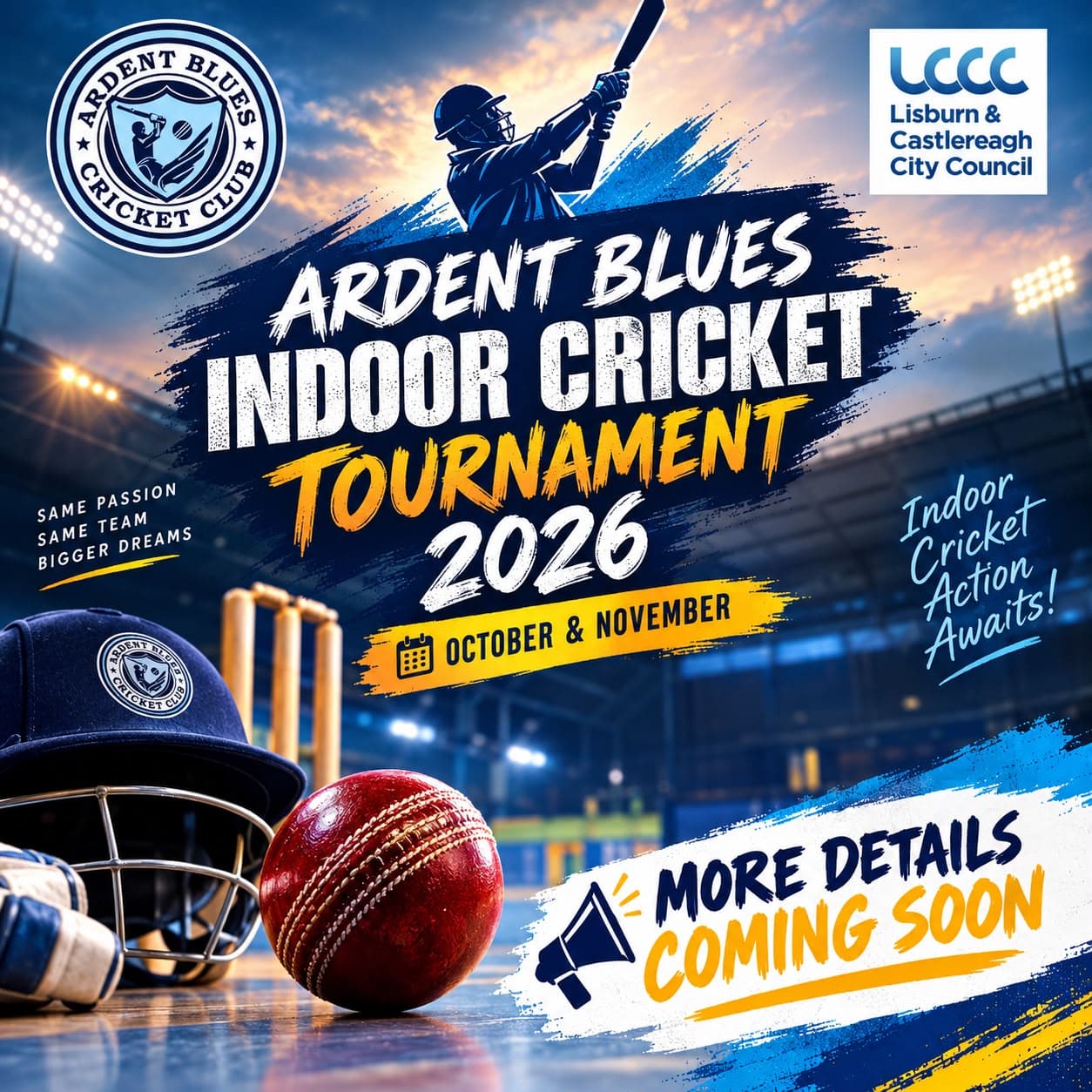๐๐ฅ ARDENT BLUES INDOOR CRICKET TOURNAMENT 2026 ๐ฅ๐